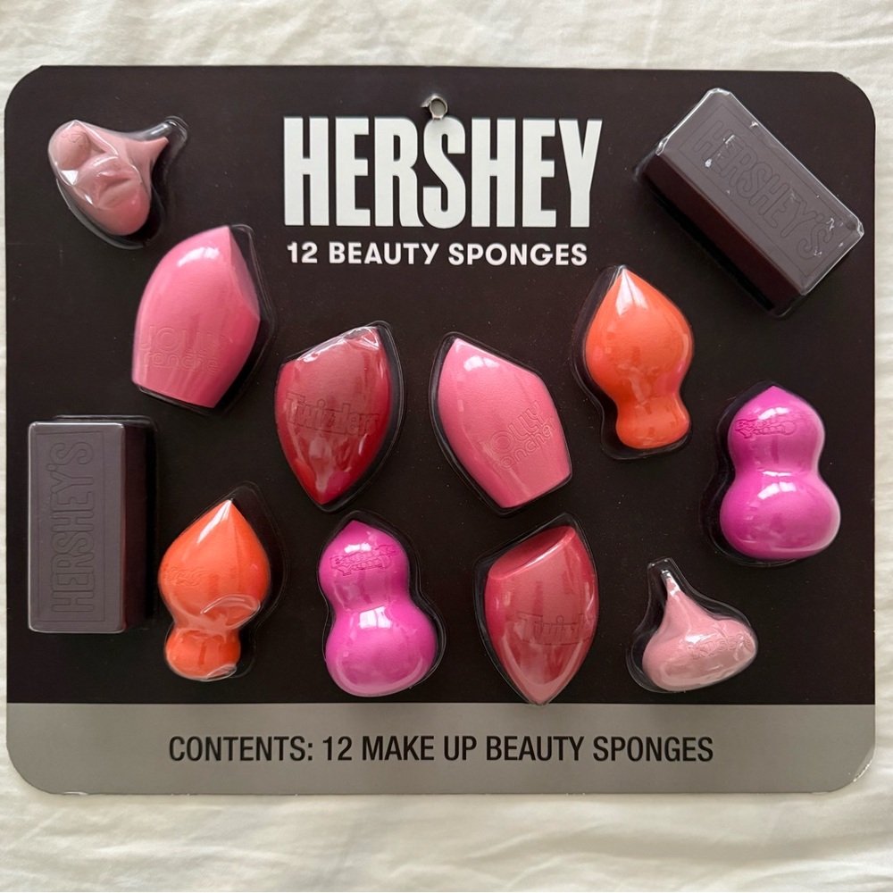 Hershey 12 Beauty Sponges Set
